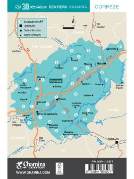 CORREZE LES 30 PLUS BEAUX SENTIERS