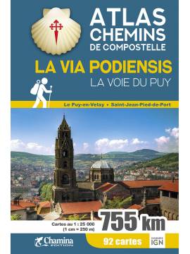 LA VIA PODIENSIS LA VOIE DU PUY ATLAS CHEMIN DE COMPOSTELLE