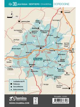 DORDOGNE LES 30 PLUS BEAUX SENTIERS