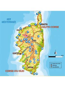 CORSE - RIVAGES ET RIVIERES