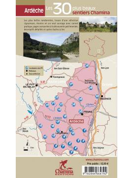 ARDECHE LES 30 PLUS BEAUX SENTIERS